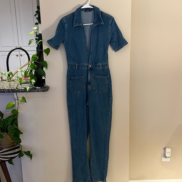 Denim Jumpsuit D12 - Picture 6 of 9